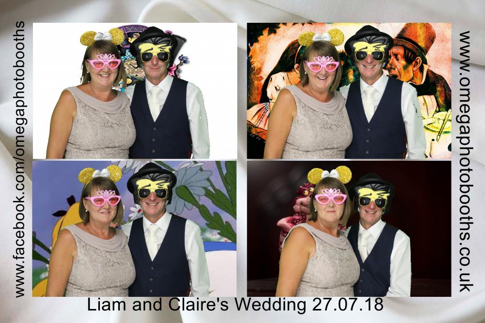 Liam & Claire's Wedding | View more photos from the event at gallery.omegaphotobooths.co.uk/u/Omega-Photobooths/Liam-Claires-Wedding